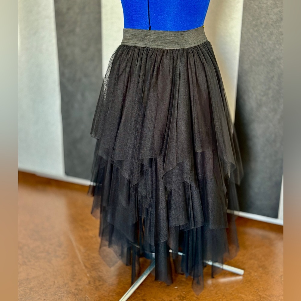 Urban Outfitters UO Fairycore Goth Tulle Skirt sz M